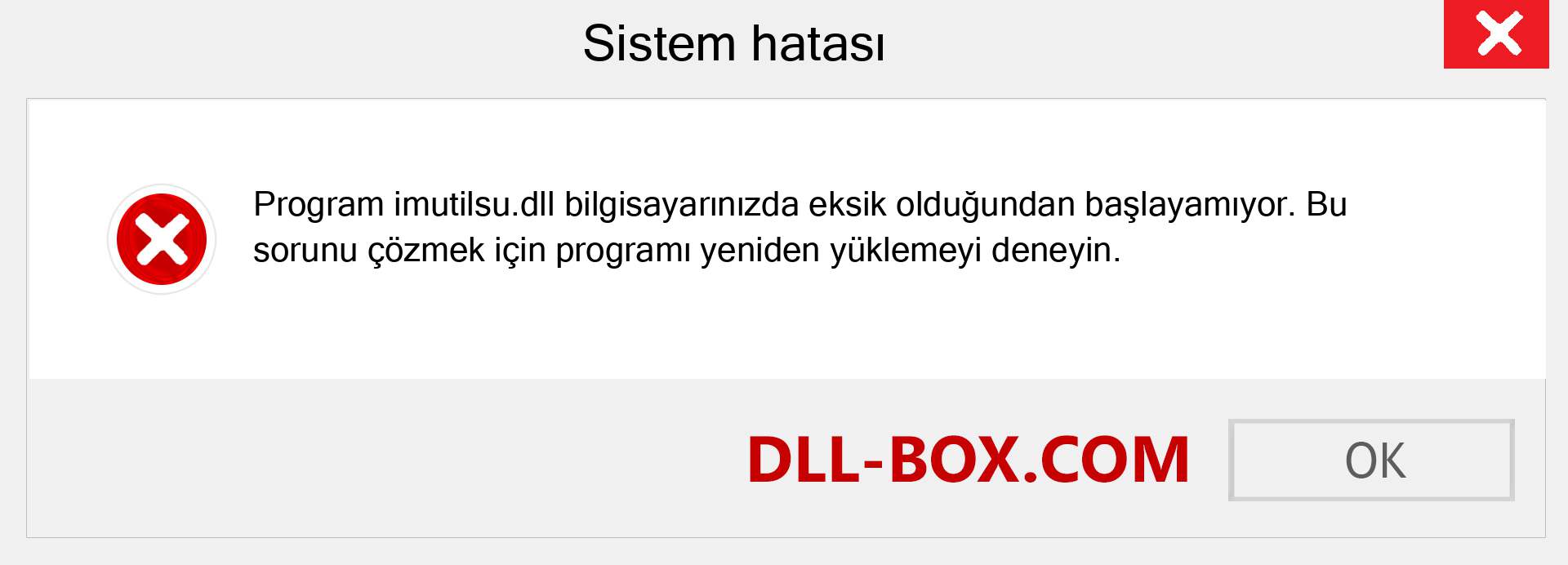 imutilsu.dll dosyası eksik mi? Windows 7, 8, 10 için İndirin - Windows'ta imutilsu dll Eksik Hatasını Düzeltin, fotoğraflar, resimler